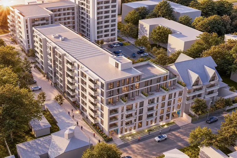 Ghica Apartments, faza ll, 2 camere, ansamblu nou,